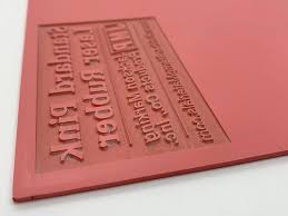 Rubber Laser Engraving Job Work in Chennai near me